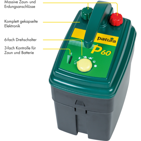 Patura Weidezaungerät P60