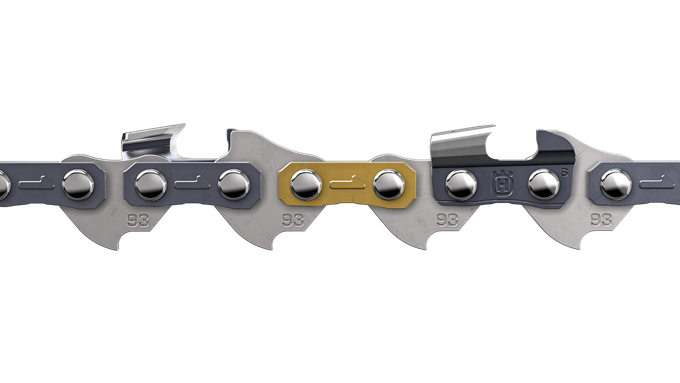 Motorsägen-Kette 45DL/12" X-CUT S93G Halbmeißel 3/8” mini 1.3mm