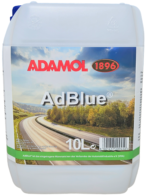 Adamol AdBlue® 10 Liter – Harnstofflösung für SCR-Dieselfahrzeuge
