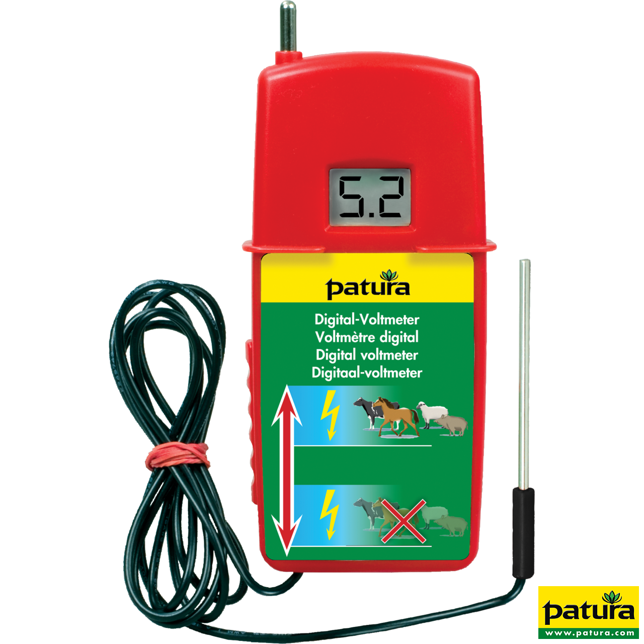 Patura Digital-Voltmeter