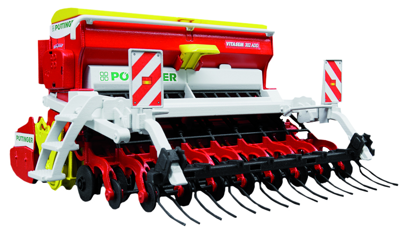 Bruder Pöttinger Vitasem 302ADD Kreiselegge-Sämaschine