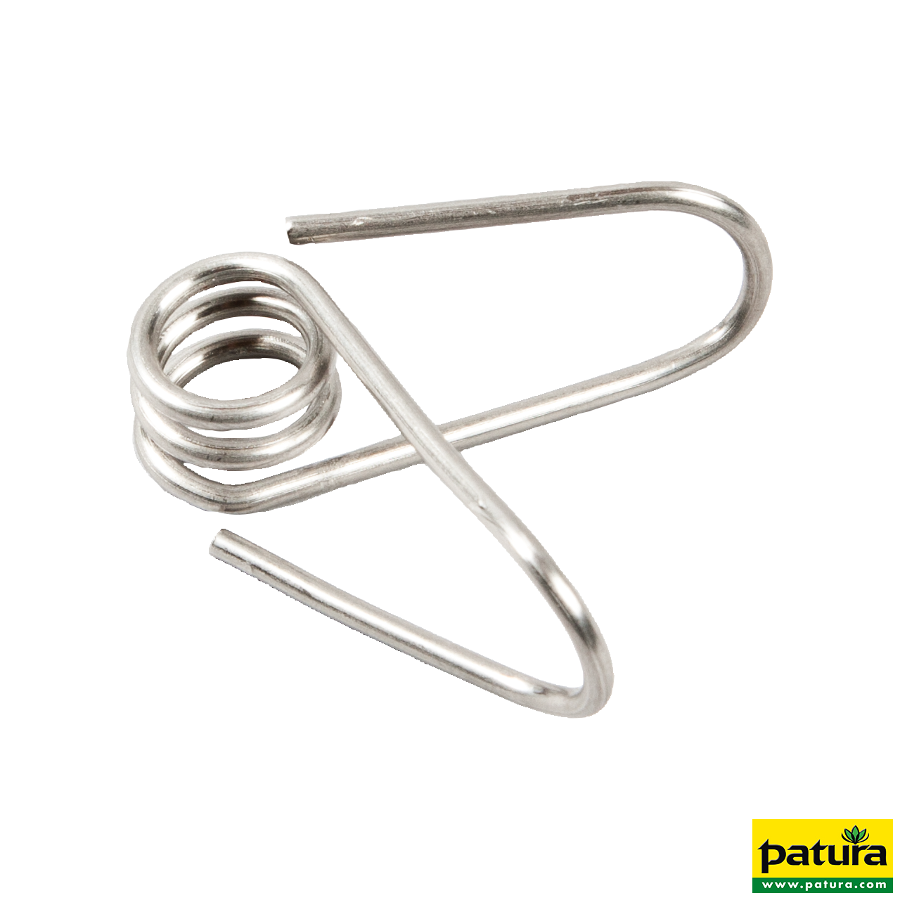 Patura Edelstahlclip für Glasfiberpfahl 10m