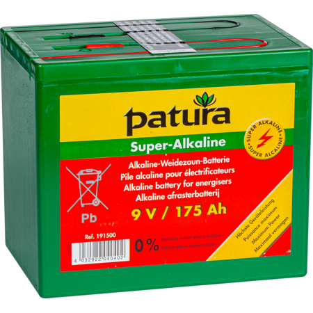 Patura Weidezaunbatterie 9V/175Ah