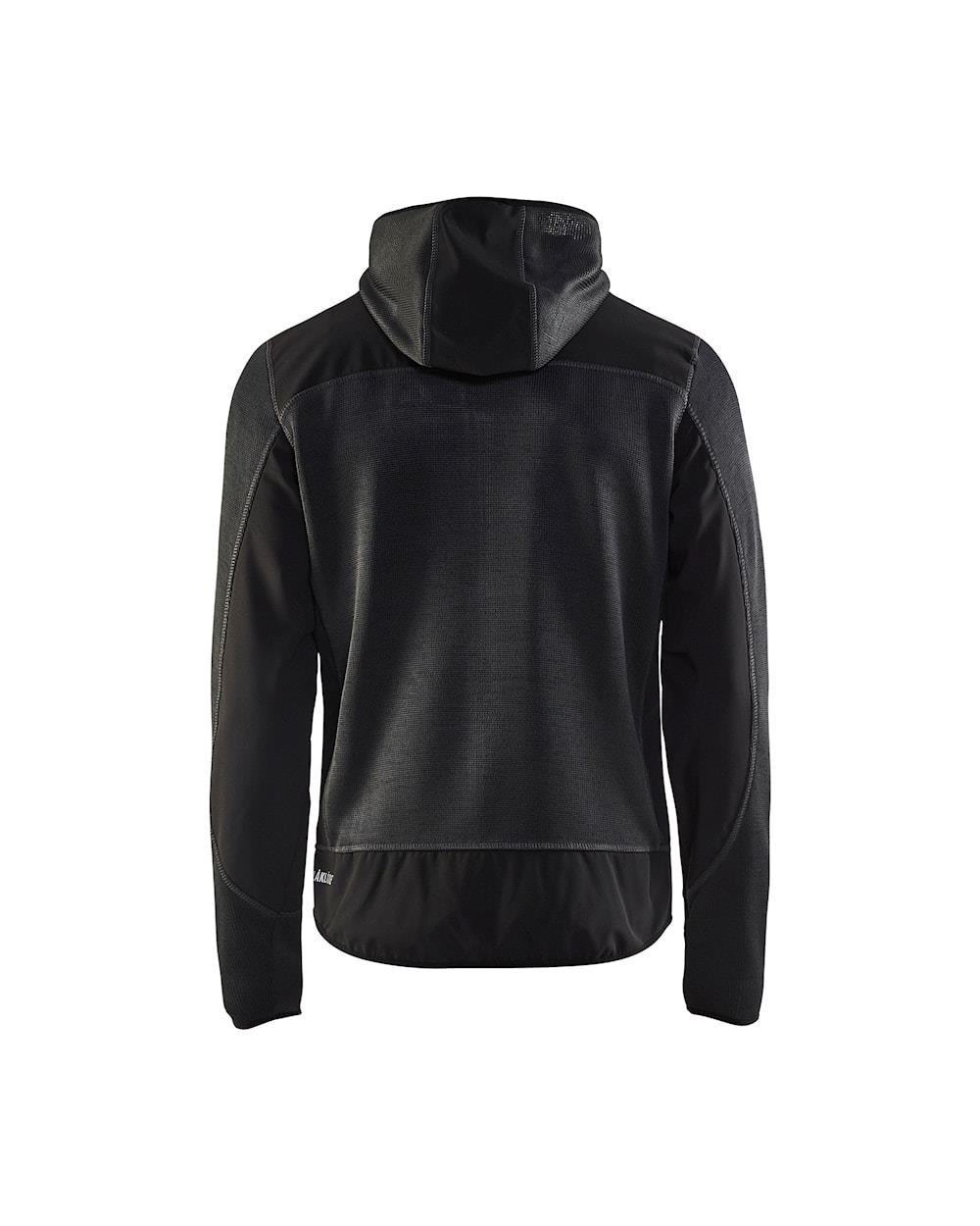 BLÅKLÄDER Strickjacke mit Softshell
