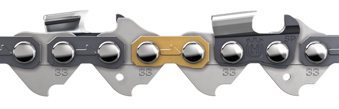 Motorsägekette 72 Treibglieder / 18" SP33G Halbmeißel PIXEL .325" 1,3 mm