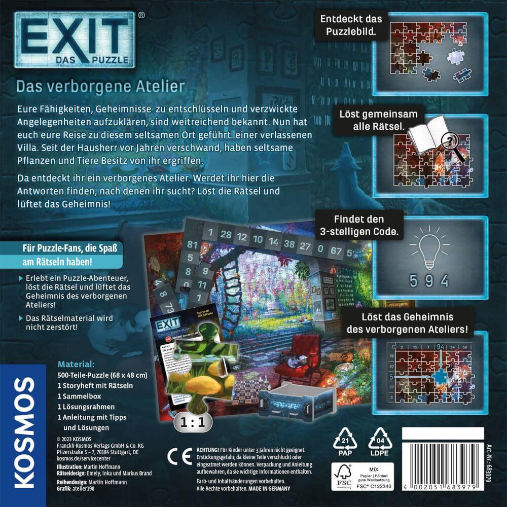 EXIT® Puzzle Das verborgene Atelier