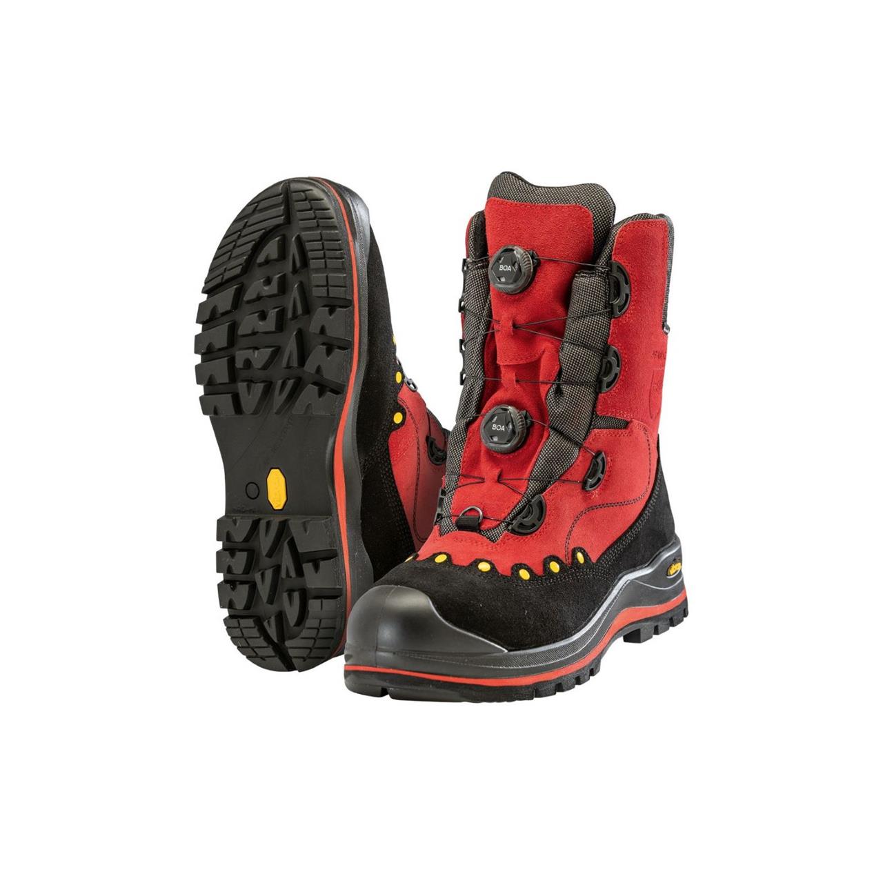 Schuh Boa 43 rot/schw