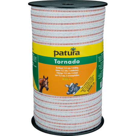 Patura Breitband Tornado 12,5mm/400m