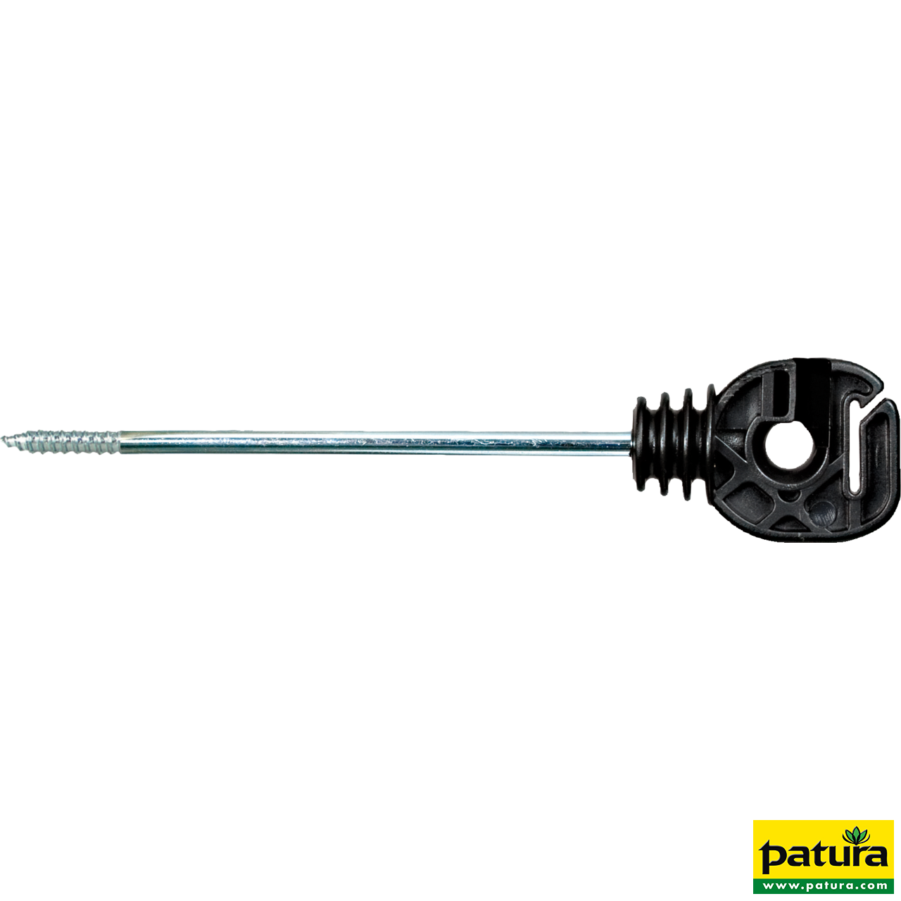 Patura Seil- und Bandisolator 18cm Holzgewinde
