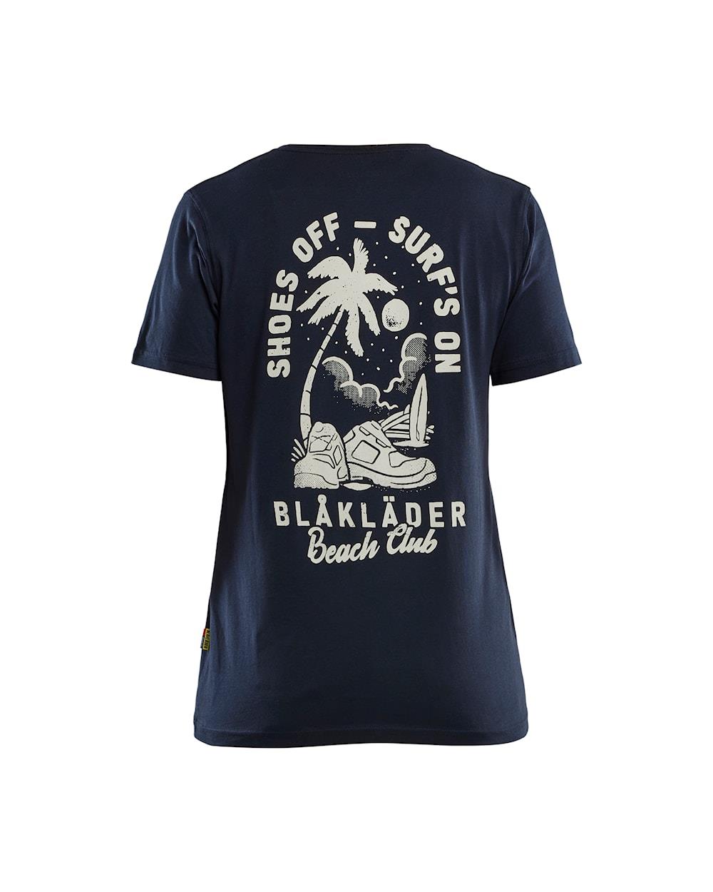 BLÅKLÄDER Damen T-Shirt Beachclub