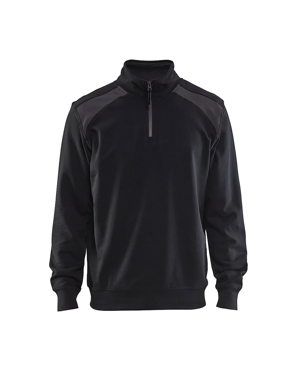 Blaklader Sweater Half-Zip 2-farbig M