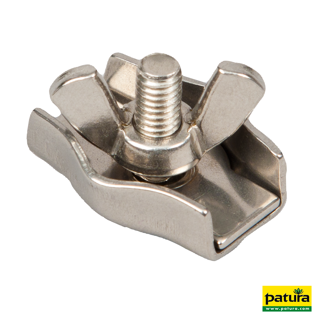 Patura Seilklemme, Edelstahl  bis 6mm