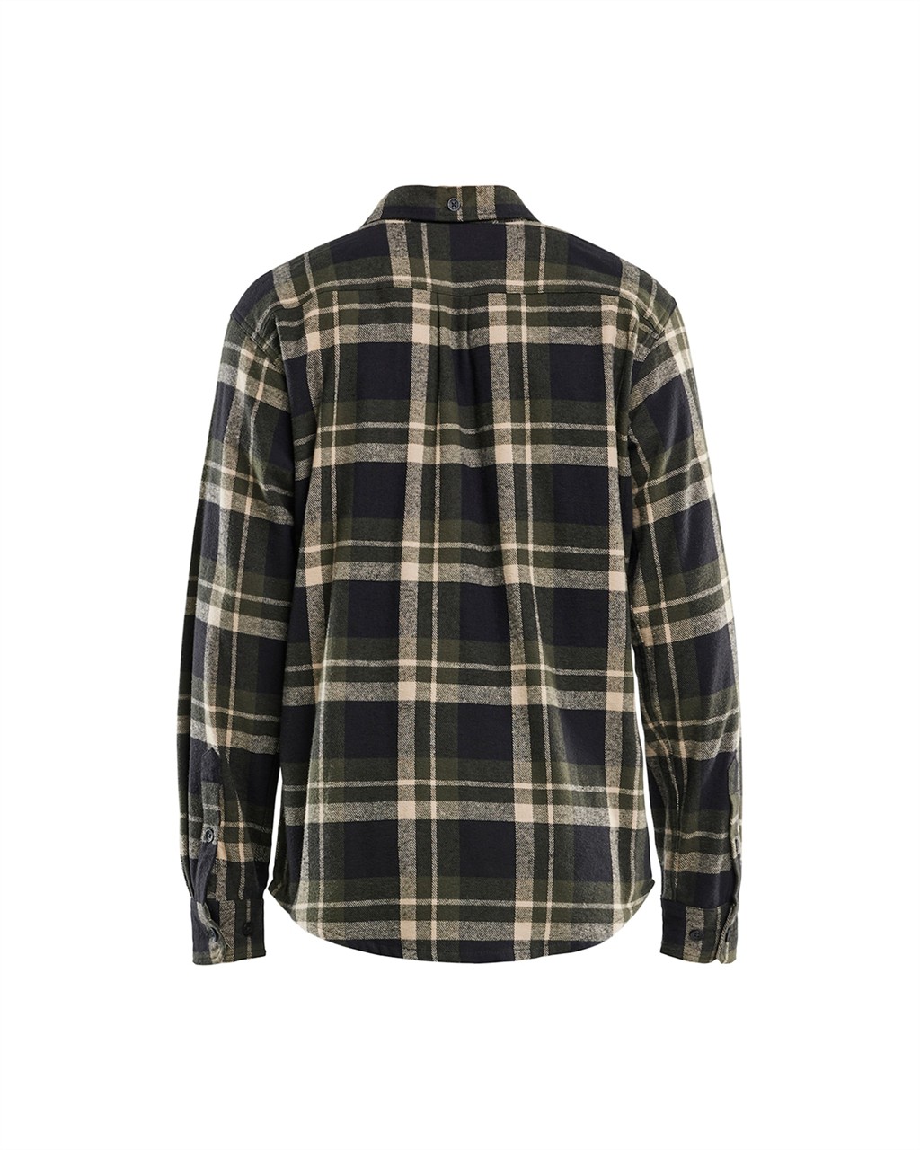 BLÅKLÄDER Flanellhemd grün
