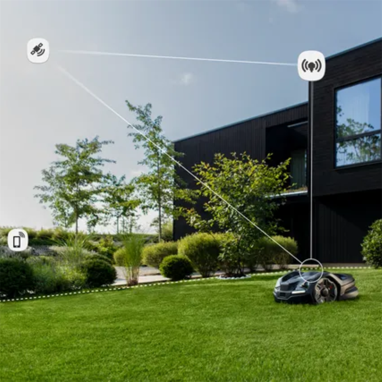 Husqvarna Automower® 430X NERA mit EPOS™ Plugin – kabelloser Mähroboter