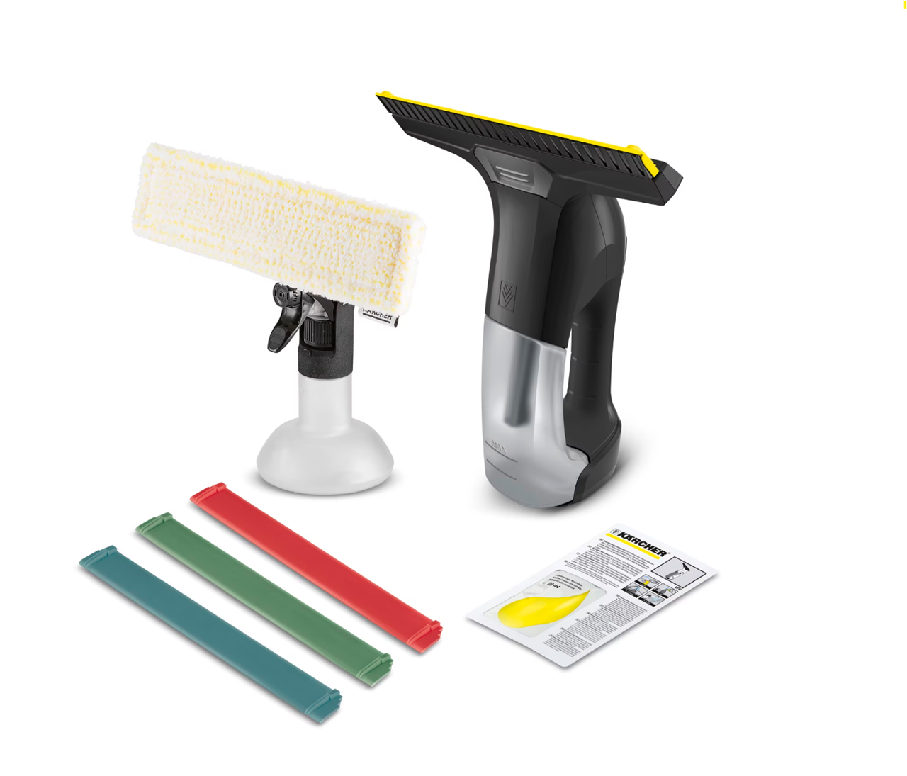 Kärcher WV 6 Plus Multi Edition Akku-Fenstersauger mit Reinigungsset